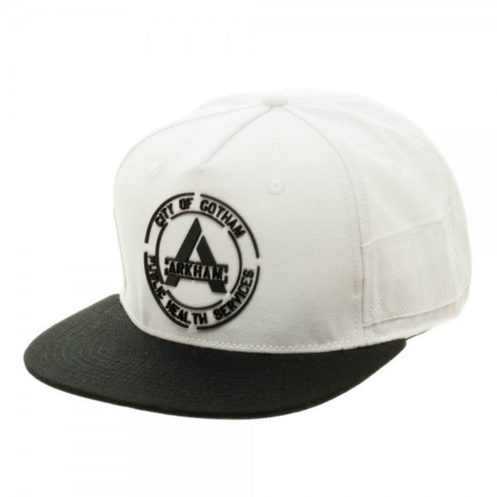 SUICIDE SQUAD スーサイドスクワッド (ジョーカー 生誕 80周年 ) - Arkham White Snapback / キャップ / メンズ - PGS